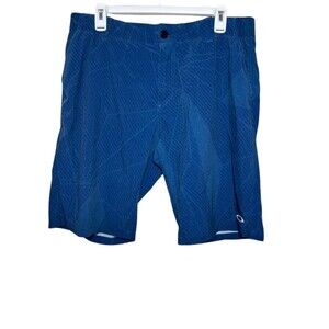 Oakley Shorts Men's Size 36 Blue Boardshorts Outdoor Printed